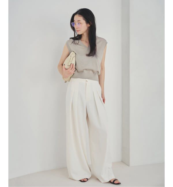 Plage「Compact Knit ベスト」|ベスト・ジレ|