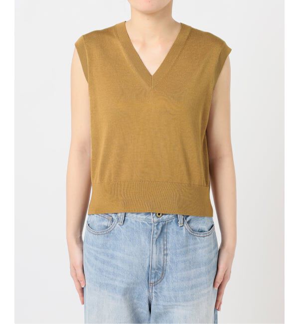 Plage「Compact Knit ベスト」|ベスト・ジレ|