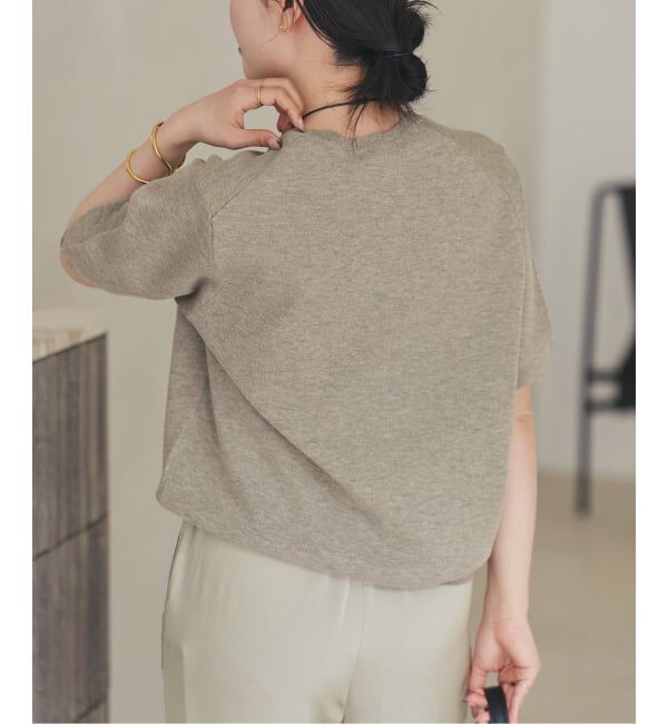 Plage「《WEB限定追加》compact プルオーバー 2」|ニット・セーター|