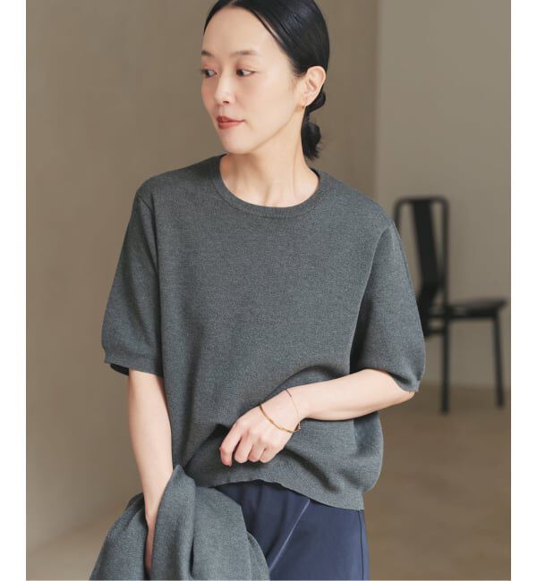 Plage「《WEB限定追加》compact プルオーバー 2」|ニット・セーター|