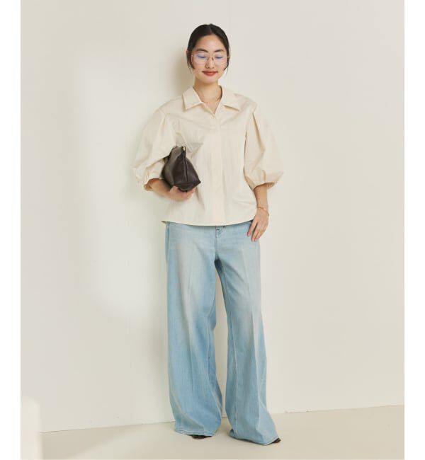 Plage「Tuck Sleeves シャツ」|シャツ・ブラウス|