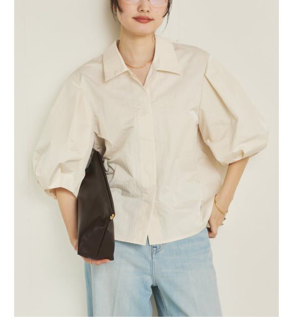 Plage「Tuck Sleeves シャツ」|シャツ・ブラウス|
