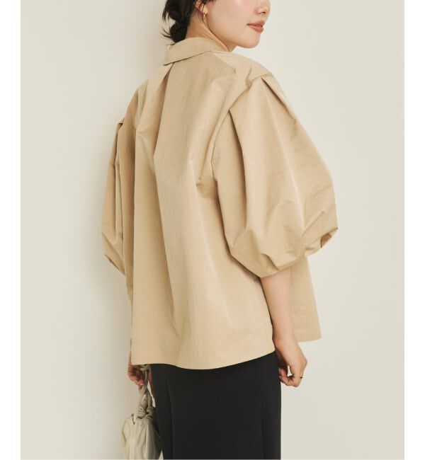 Plage「Tuck Sleeves シャツ」|シャツ・ブラウス|