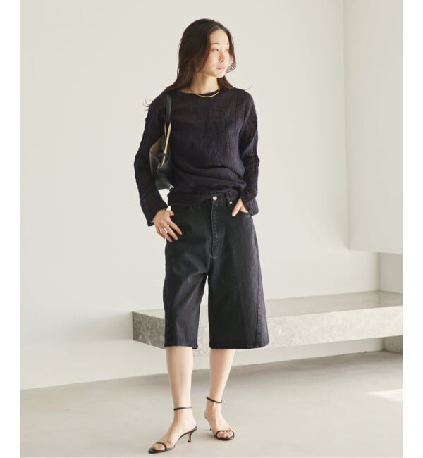 Plage「《WEB限定追加》LES ATELIERS FRANCAIS DE CONFECTION 別注 T-ブラウス」|シャツ・ブラウス|