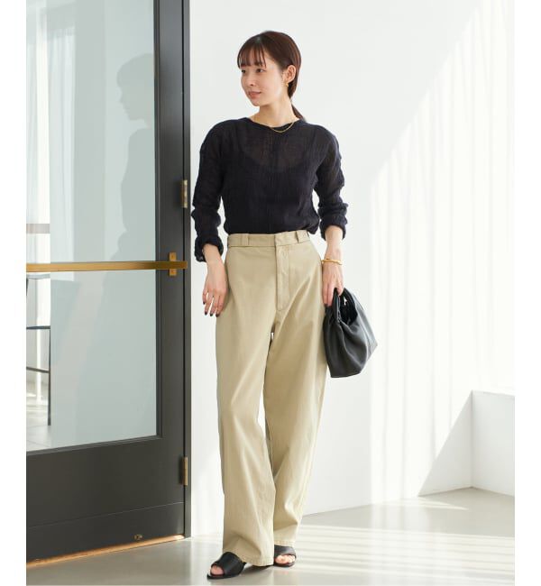 Plage「《WEB限定追加》LES ATELIERS FRANCAIS DE CONFECTION 別注 T-ブラウス」|シャツ・ブラウス|