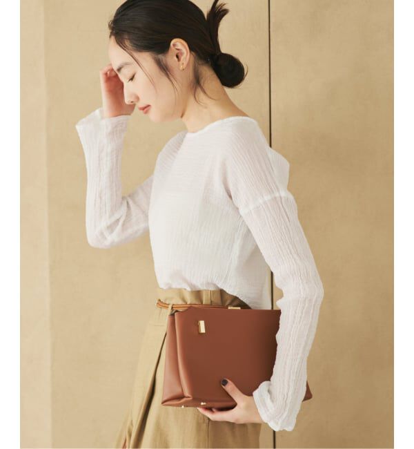Plage「《WEB限定追加》LES ATELIERS FRANCAIS DE CONFECTION 別注 T-ブラウス」|シャツ・ブラウス|