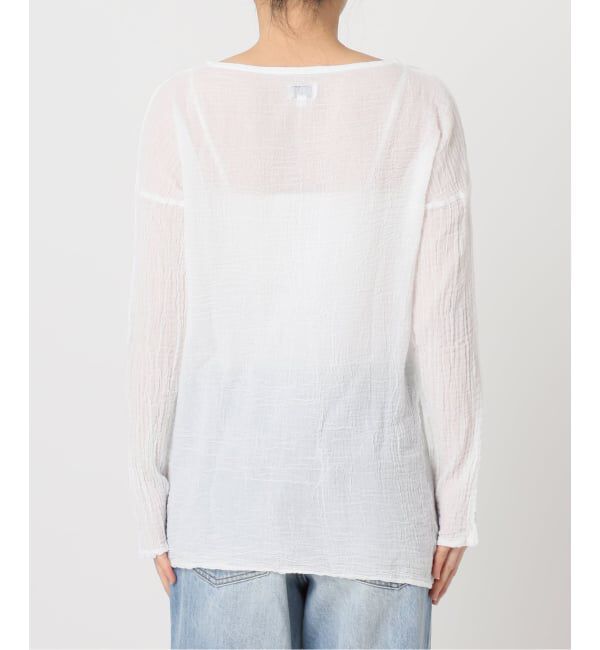 Plage「《WEB限定追加》LES ATELIERS FRANCAIS DE CONFECTION 別注 T-ブラウス」|シャツ・ブラウス|