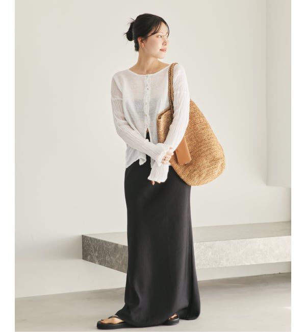 Plage「《追加予約》LES ATELIERS FRANCAIS DE CONFECTION 別注 OPEN BTN 2WAY ブラウス 2」|シャツ・ブラウス|