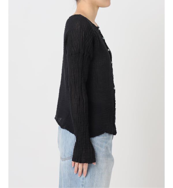 Plage「《追加予約》LES ATELIERS FRANCAIS DE CONFECTION 別注 OPEN BTN 2WAY ブラウス 2」|シャツ・ブラウス|