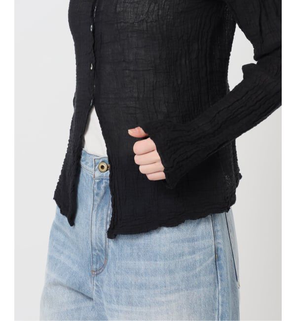 Plage「《追加予約》LES ATELIERS FRANCAIS DE CONFECTION 別注 OPEN BTN 2WAY ブラウス 2」|シャツ・ブラウス|