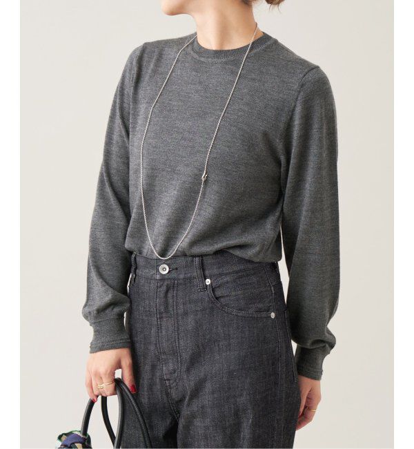 IENA LA BOUCLE「IENA LA BOUCLE Aube クラシックプルオーバー」|ニット・セーター|