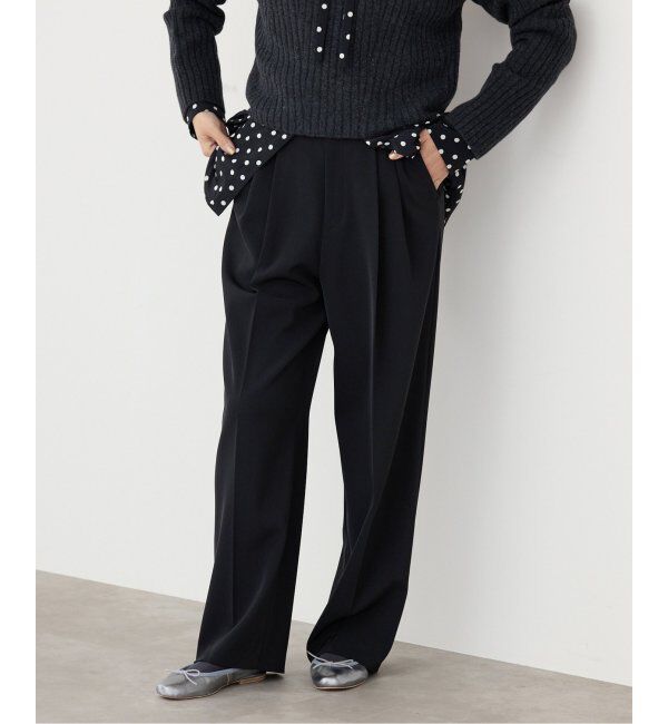 IENA「《追加2》サスペンダーツイルパンツ」|スラックス|