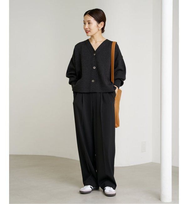 IENA「《追加2》サスペンダーツイルパンツ」|スラックス|