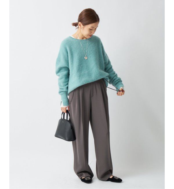 IENA「《追加2》サスペンダーツイルパンツ」|スラックス|