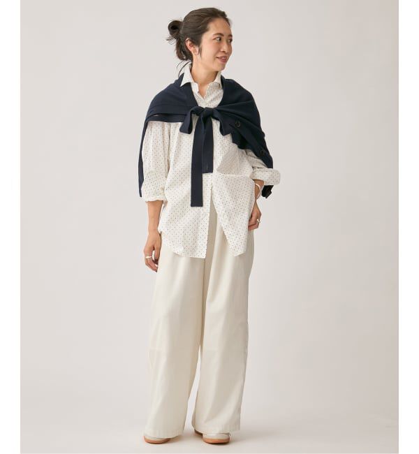 VERMEIL par iena「シルクライクサテン リラックスパンツ」|その他|