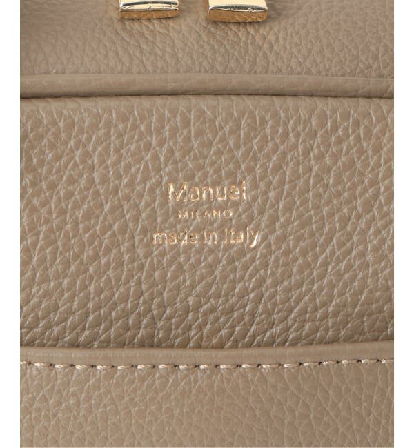 IENA「《追加4》Manuel MILANO/マニュエルミラノ レザーバッグ」|ハンドバッグ|