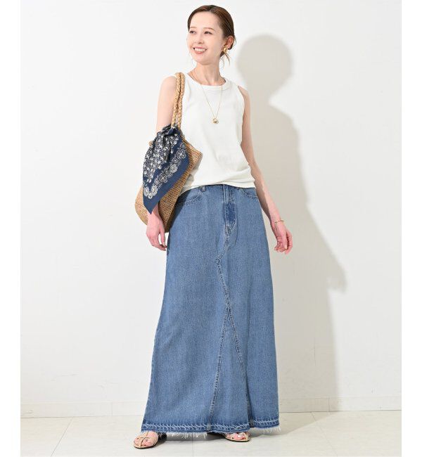 SLOBE IENA「コットンテレコアメスリ」|タンクトップ|