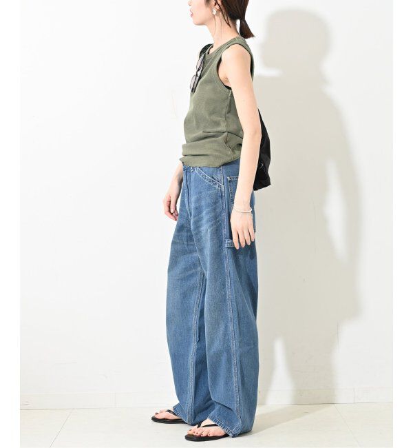 SLOBE IENA「コットンテレコアメスリ」|タンクトップ|