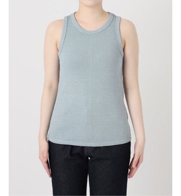SLOBE IENA「コットンテレコアメスリ」|タンクトップ|