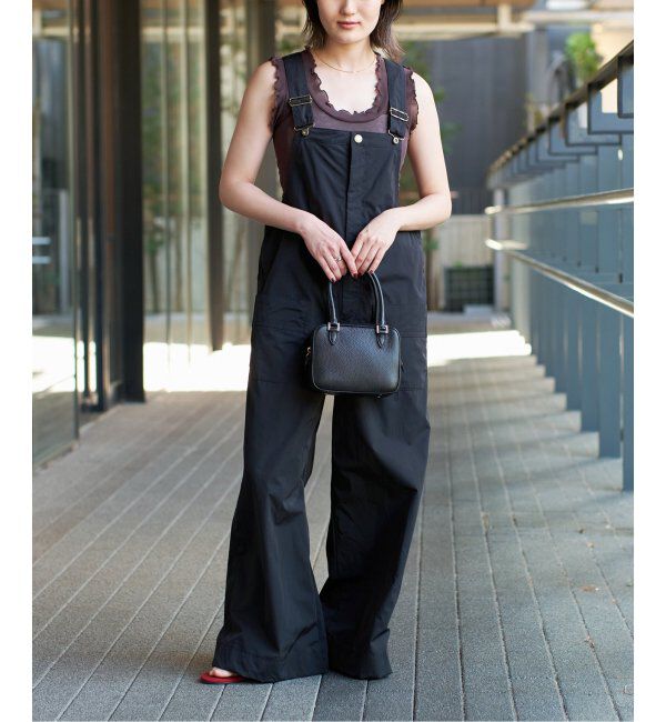 IENA LA BOUCLE「IENA LA BOUCLE 撥水ナイロンタフタオーバーオール」|オールインワン|
