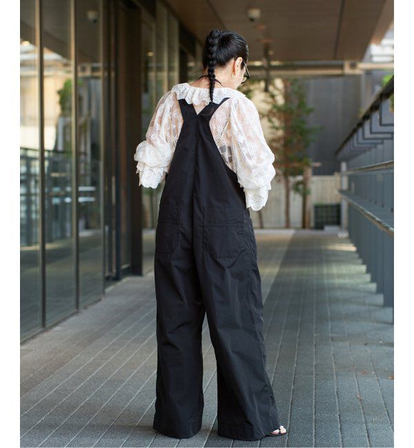 IENA LA BOUCLE「IENA LA BOUCLE 撥水ナイロンタフタオーバーオール」|オールインワン|
