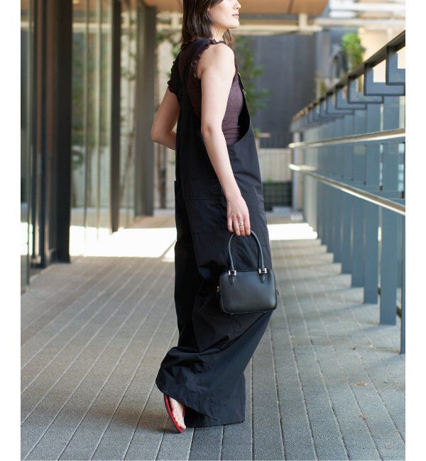 IENA LA BOUCLE「IENA LA BOUCLE 撥水ナイロンタフタオーバーオール」|オールインワン|