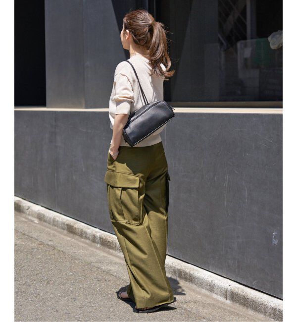 IENA「《追加》LEVITAクルーカーディガン」|カーディガン|