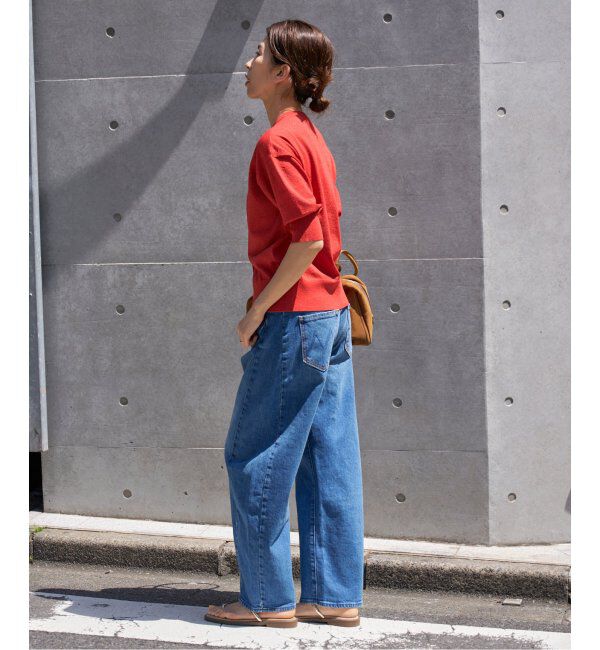 IENA「《追加》LEVITAクルーカーディガン」|カーディガン|