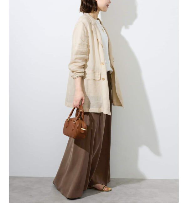 SLOBE IENA「《3サイズ展開/追加3》フィブリルマーメイドフレアスカート」|スカート|