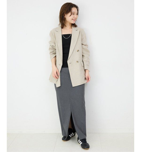 SLOBE IENA「《追加》カップ付きフライスキャミソール」|インナー|