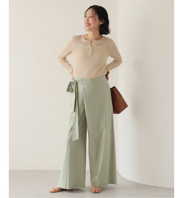 SLOBE IENA「《WEB限定/追加》NICOLAS LAINAS/ニコラスライナス フラットサンダル 313L-T」|サンダル|