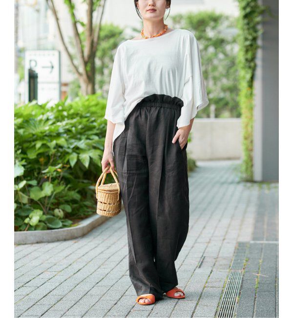 IENA LA BOUCLE「Y.A.Acc/ワイエーアク 別注リネンパンツ」|その他|