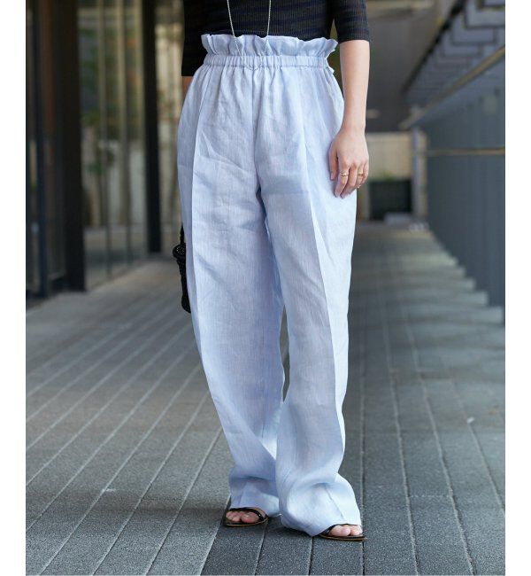 IENA LA BOUCLE「Y.A.Acc/ワイエーアク 別注リネンパンツ」|その他|