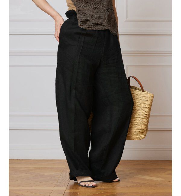 IENA LA BOUCLE「Y.A.Acc/ワイエーアク 別注リネンパンツ」|その他|