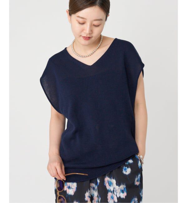 IENA「《追加2予約》コットンギマフレンチプルオーバー」|ニット・セーター|