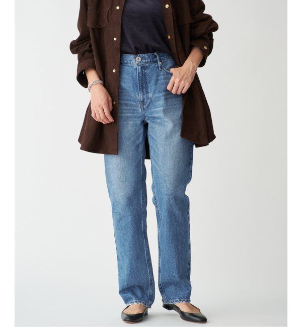 VERMEIL par iena「upper hights アッパーハイツ THE ELISA 103309202/820309202」|デニム|ネイビー B