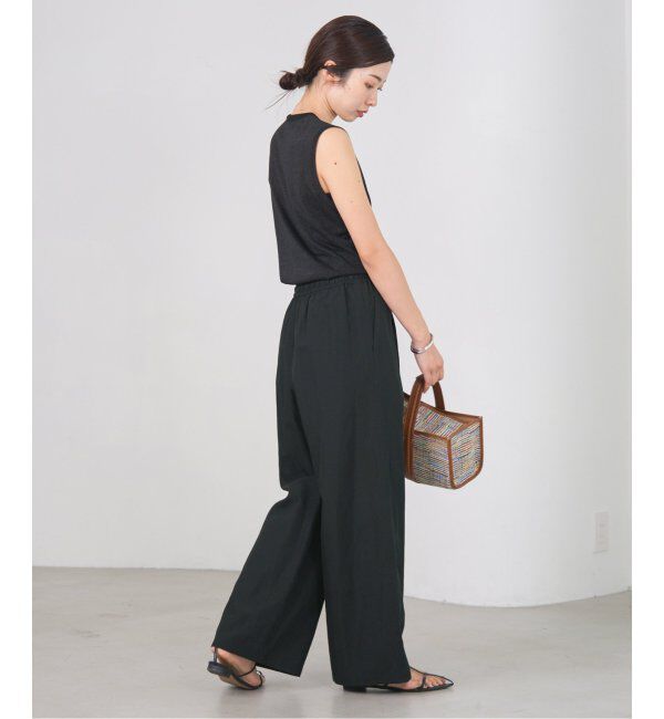 IENA「リネン混イージーパンツ」|その他|