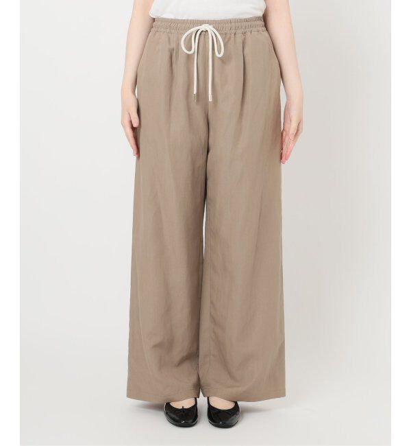 IENA「リネン混イージーパンツ」|その他|