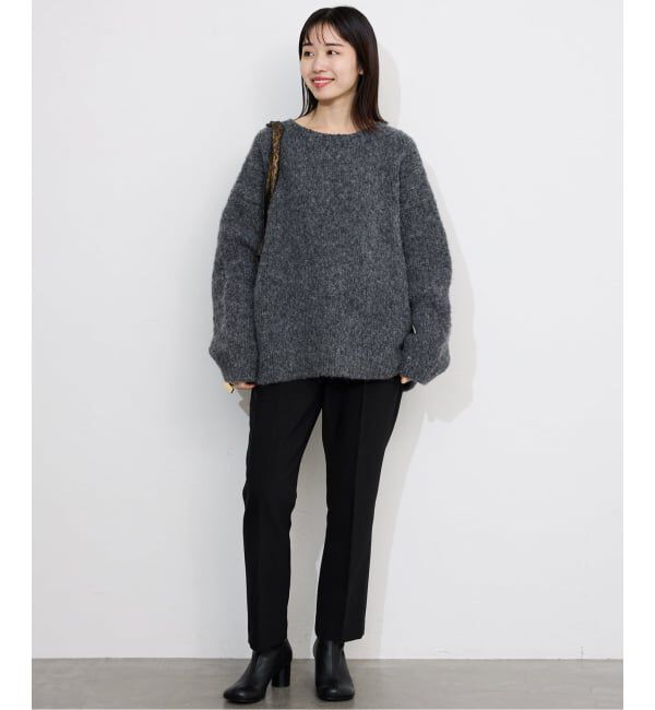 SLOBE IENA「《吸湿発熱/WEBのみ4サイズ展開》CIRCULATE WARM スティックパンツ」|スラックス|