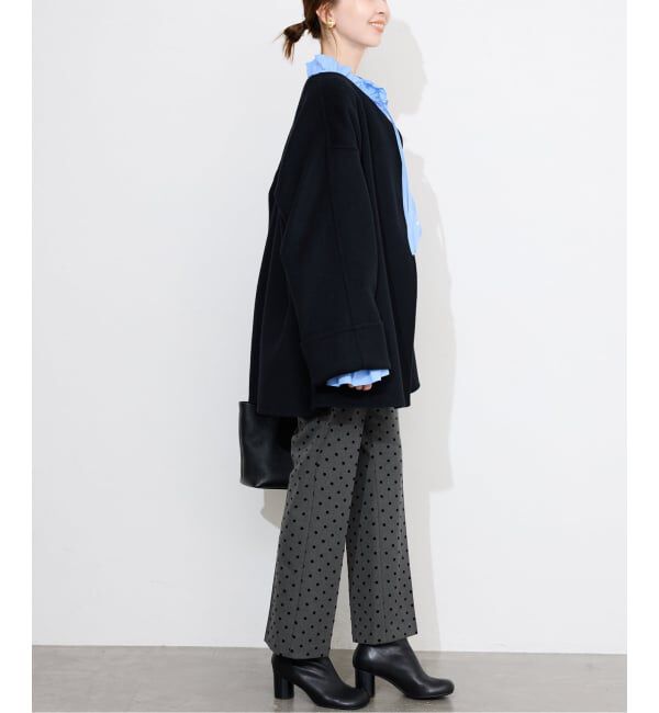 SLOBE IENA「《吸湿発熱/WEBのみ4サイズ展開》CIRCULATE WARM スティックパンツ」|スラックス|