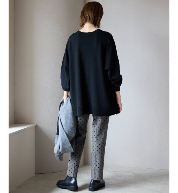 SLOBE IENA「《吸湿発熱/WEBのみ4サイズ展開》CIRCULATE WARM スティックパンツ」|スラックス|