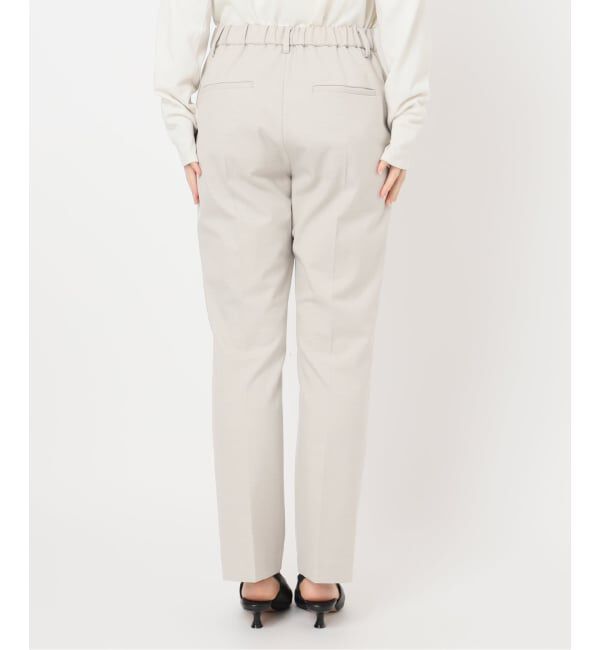 SLOBE IENA「《吸湿発熱/WEBのみ4サイズ展開》CIRCULATE WARM スティックパンツ」|スラックス|