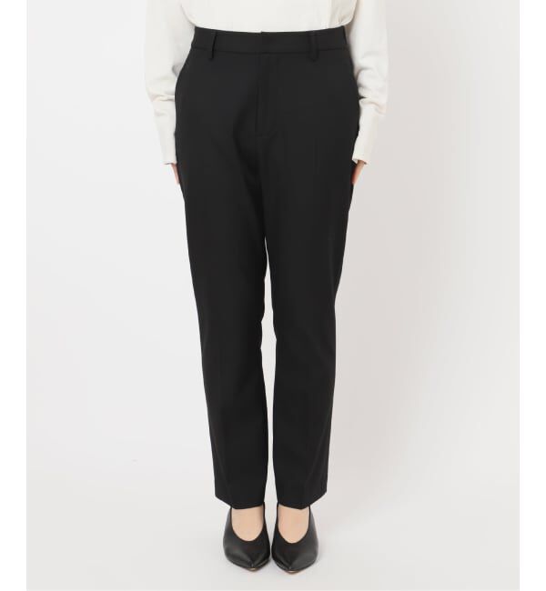 SLOBE IENA「《吸湿発熱/WEBのみ4サイズ展開》CIRCULATE WARM スティックパンツ」|スラックス|