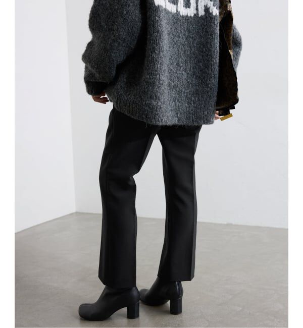 SLOBE IENA「《吸湿発熱/WEBのみ4サイズ展開》CIRCULATE WARM スティックパンツ」|スラックス|