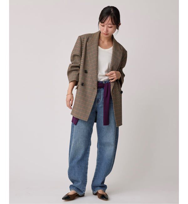 SLOBE IENA「Levi&rsquo;s/リーバイス SLOBE別注 BAGGY DAD BARREL デニムパンツ」|デニム|