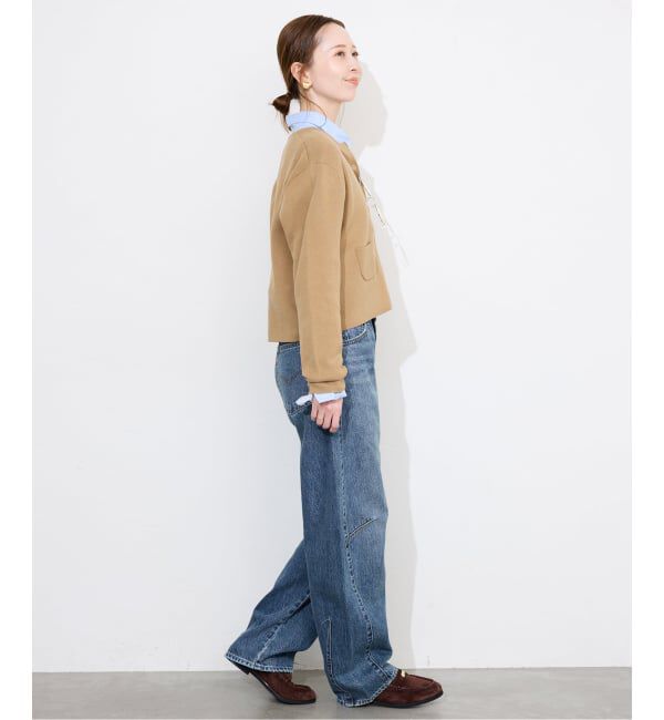 SLOBE IENA「Levi&rsquo;s/リーバイス SLOBE別注 BAGGY DAD BARREL デニムパンツ」|デニム|