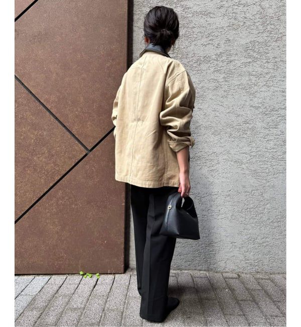 SLOBE IENA「《WEBのみ4サイズ展開/追加》TRワイドトラウザー」|スラックス|