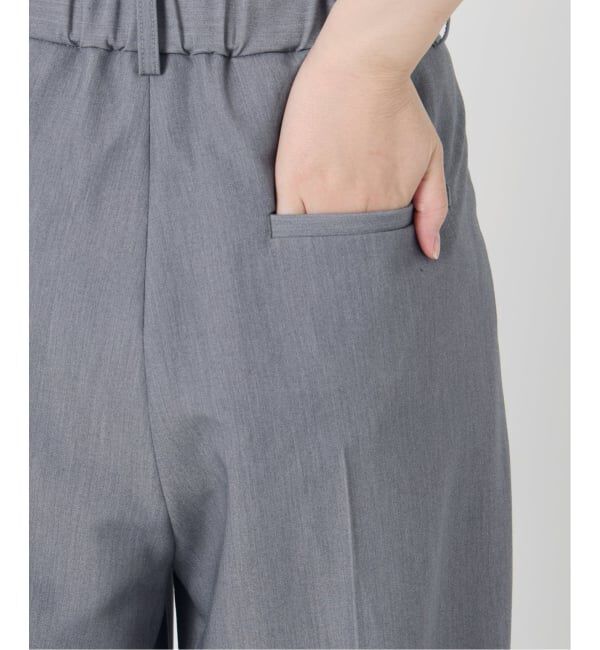 SLOBE IENA「《WEBのみ4サイズ展開/追加》TRワイドトラウザー」|スラックス|