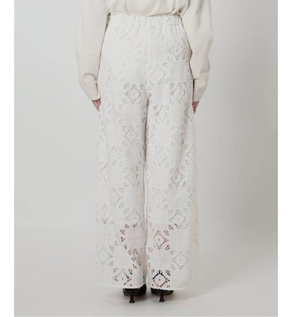 SLOBE IENA「コットンレースイージーパンツ」|その他|