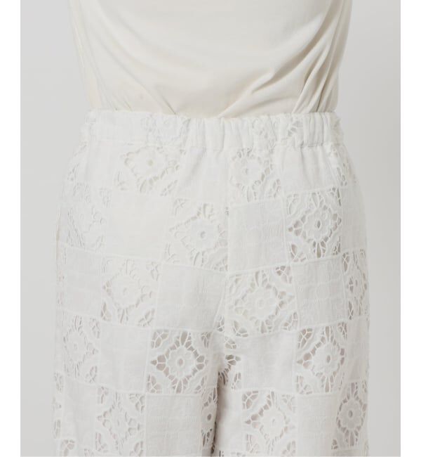 SLOBE IENA「コットンレースイージーパンツ」|その他|